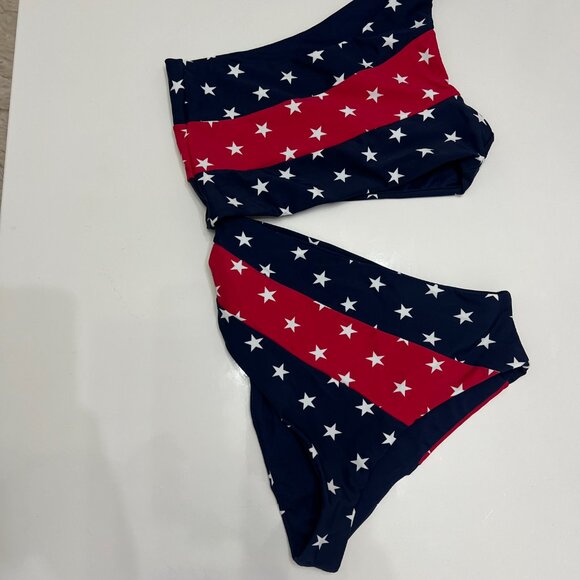 Beach Riot One Piece Liberty Stars XS - Picture 2 of 4